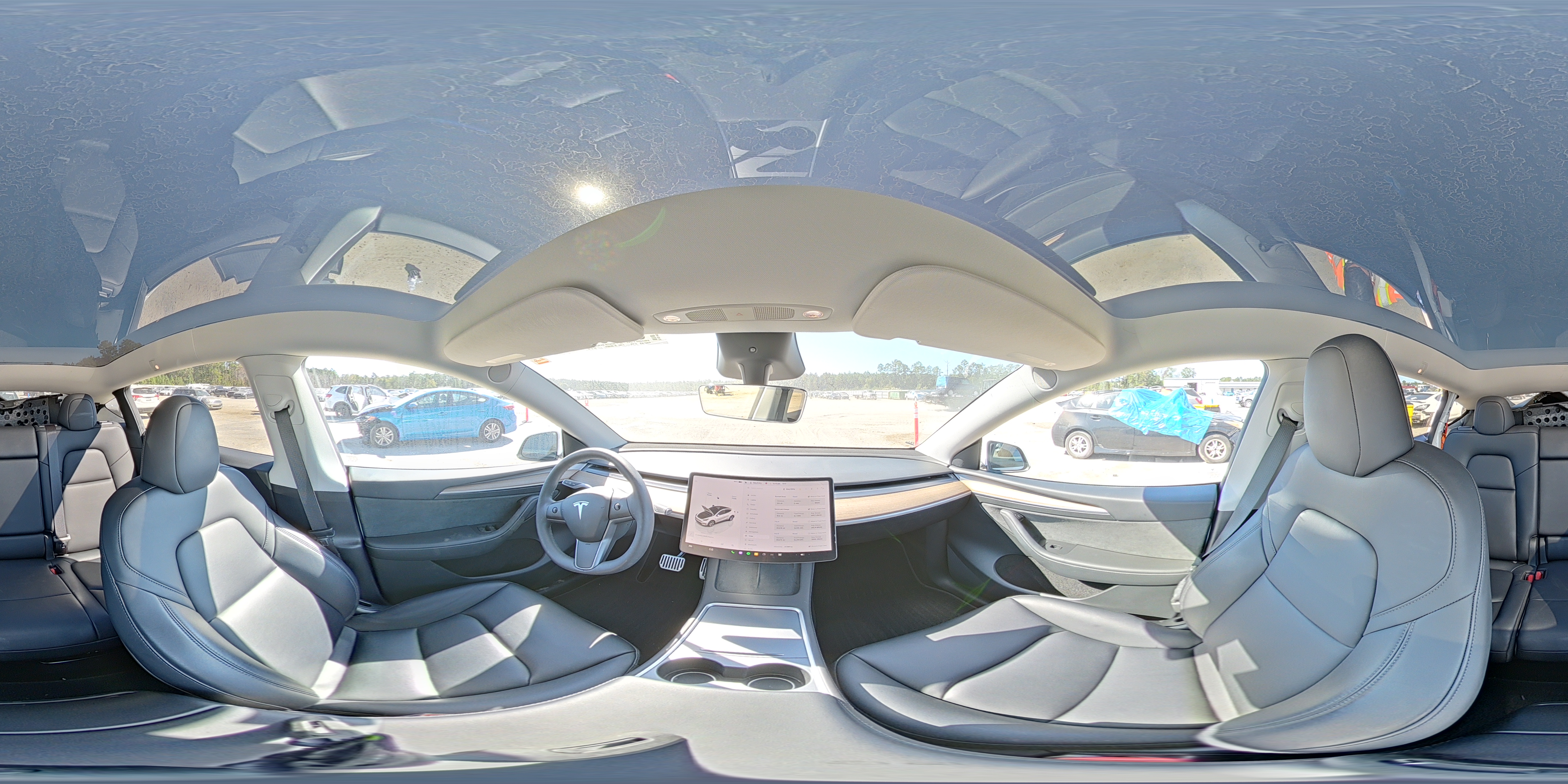 2023 Tesla Model Y VIN: 7SAYGAEE7PF877589 Lot: 87102585