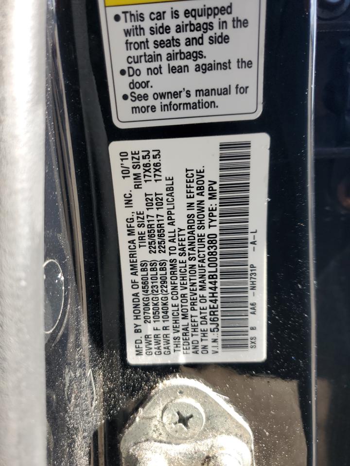 2011 Honda Cr-V Se VIN: 5J6RE4H44BL008380 Lot: 89893145