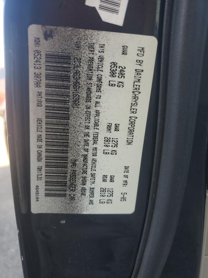 2006 Chrysler 300C VIN: 2C3LA63H66H163601 Lot: 70680745