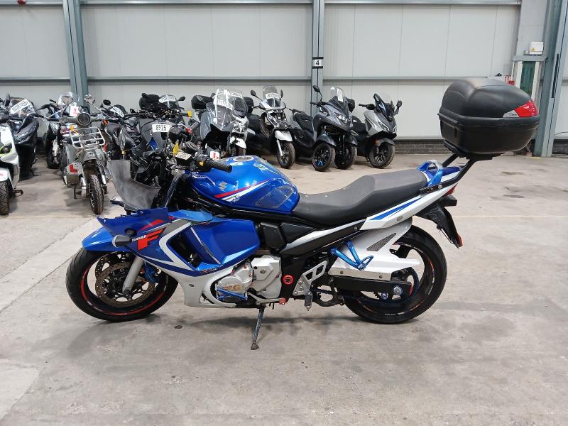 2009 SUZUKI GSX 650 FK8  for sale at Copart NEWBURY