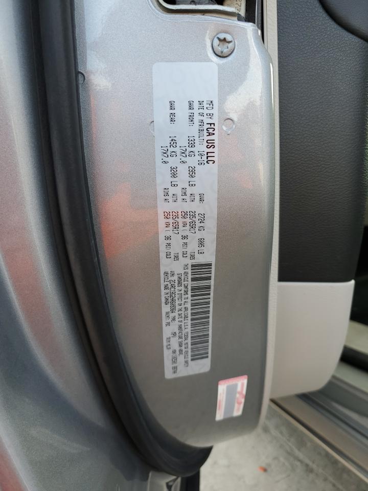 2017 Chrysler Pacifica Touring L VIN: 2C4RC1BG2HR609364 Lot: 82614825