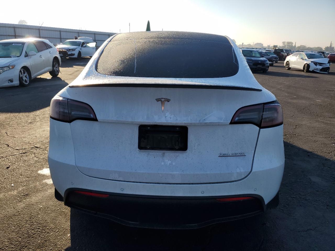 2022 Tesla Model Y VIN: 7SAYGDEFXNF389535 Lot: 90493495