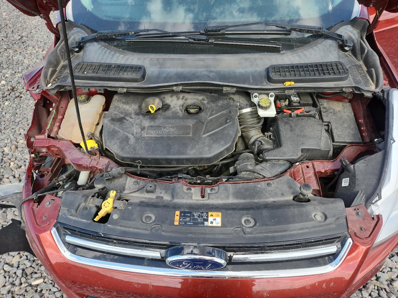 2015 Ford Escape Titanium VIN: 1FMCU9J97FUB06817 Lot: 81349065