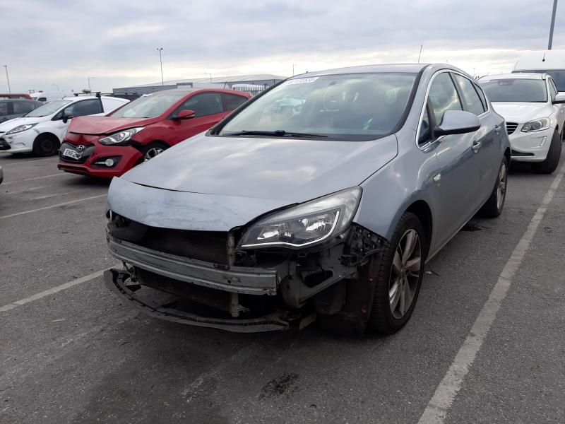 2013 VAUXHALL ASTRA 1.6I 16V SRI 5DR AUTO for sale at Copart CHESTER
