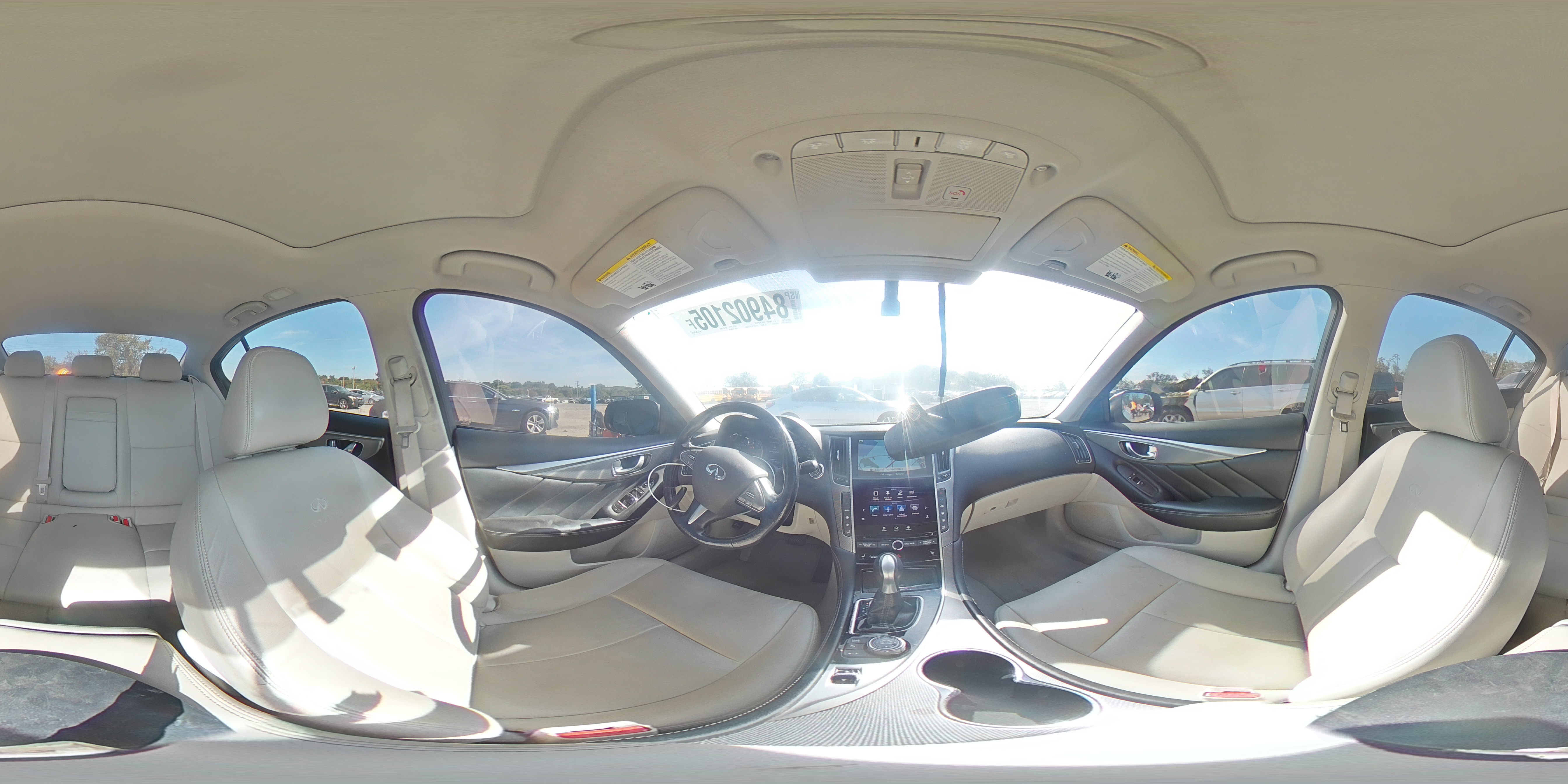 2014 Infiniti Q50 Base VIN: JN1BV7AR1EM704825 Lot: 84902105