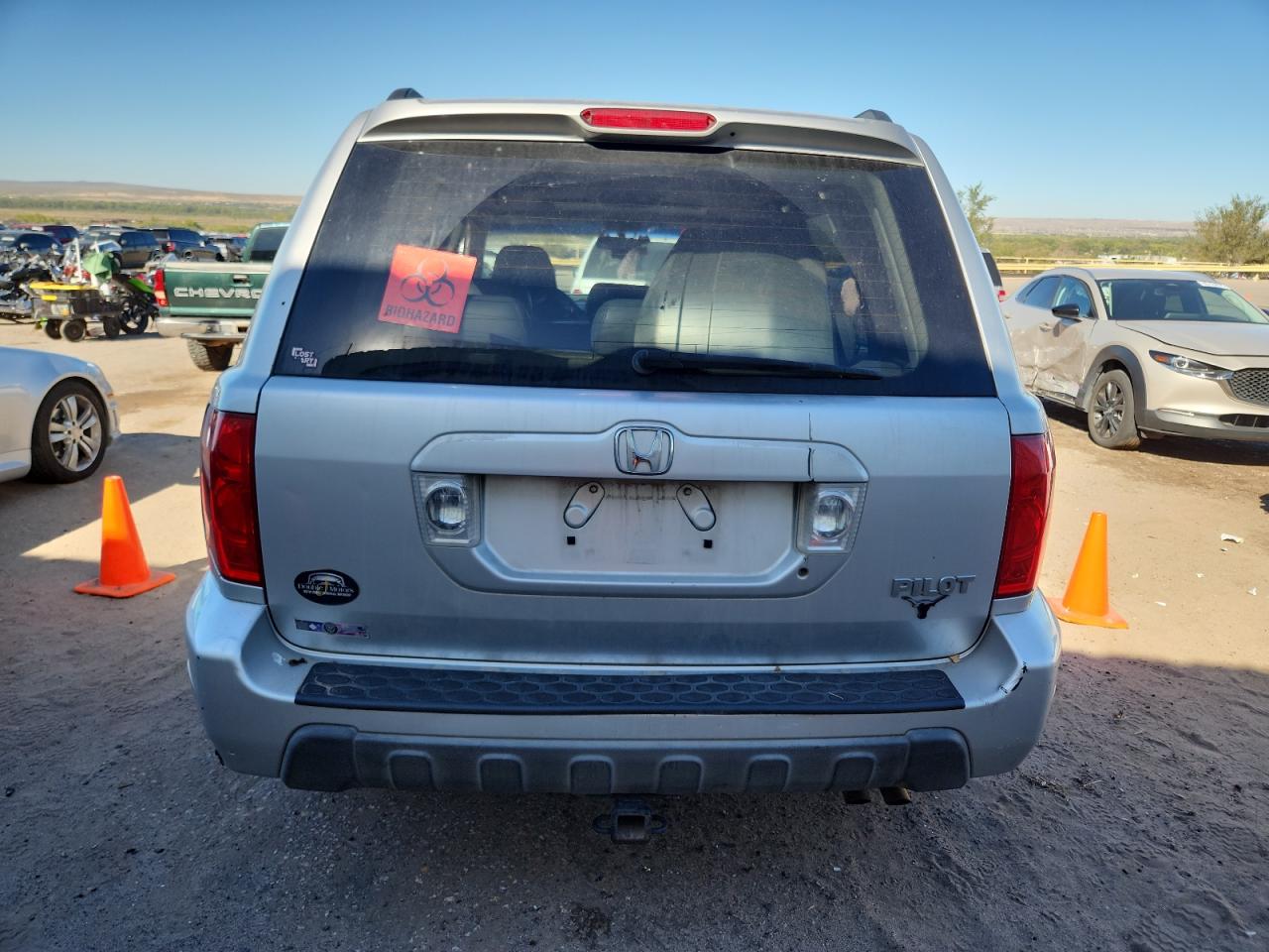 2005 Honda Pilot Exl VIN: 5FNYF18605B047960 Lot: 85191565
