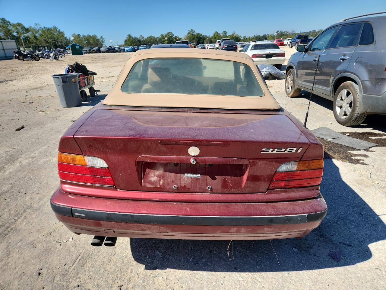 1997 BMW 328 Ic Automatic VIN: WBABK8322VET97166 Lot: 86662645