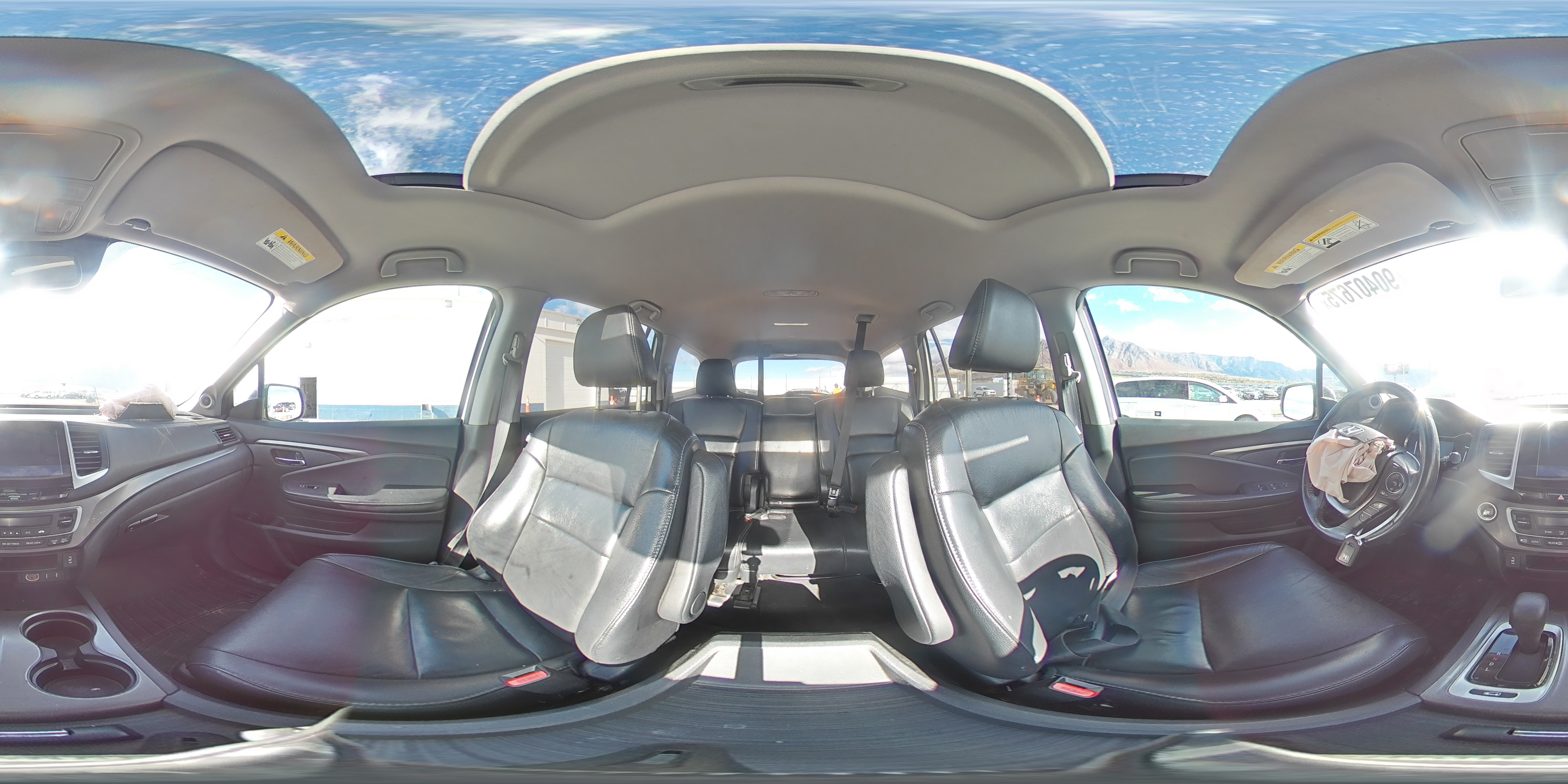 2017 Honda Pilot Exl VIN: 5FNYF6H65HB035563 Lot: 90407675