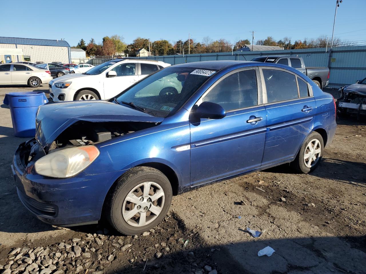 2007 Hyundai Accent Gls VIN: KMHCN46C97U087015 Lot: 90054475