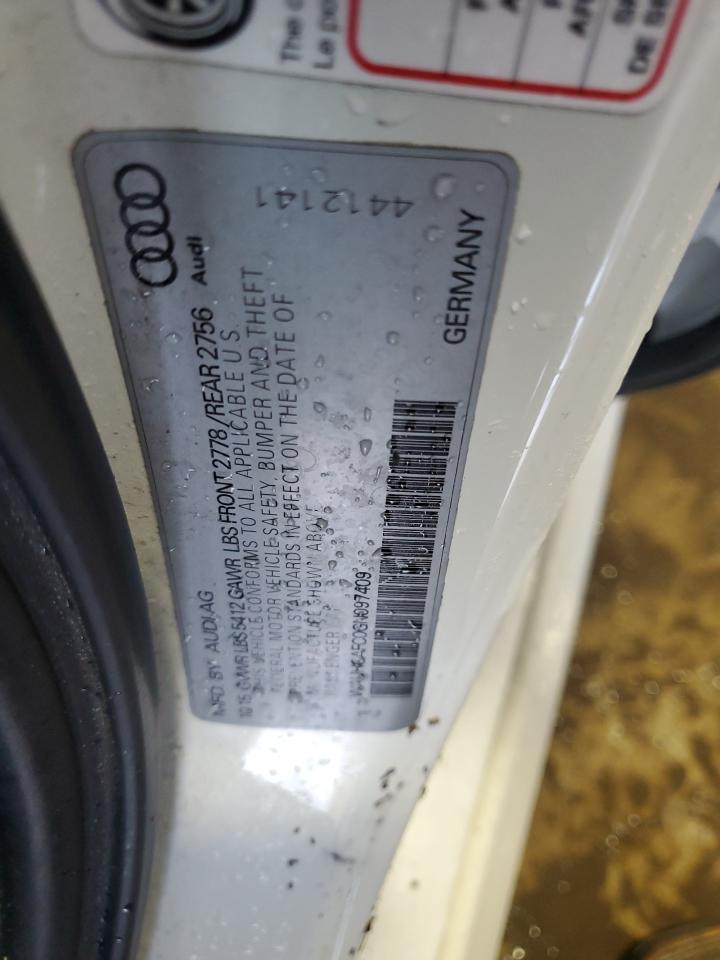 2016 Audi A6 Prestige VIN: WAUHGAFC0GN097409 Lot: 90975815