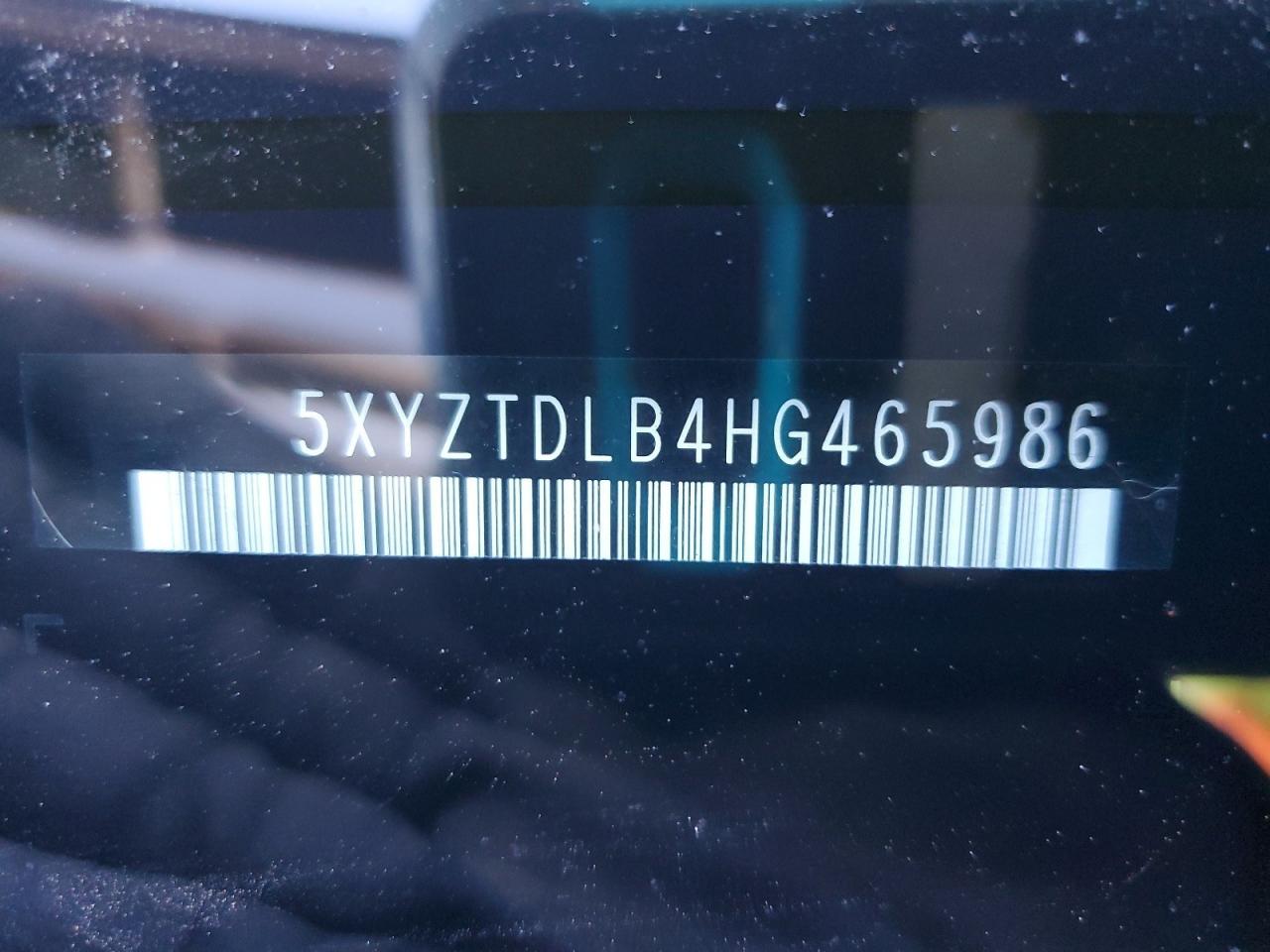 2017 Hyundai Santa Fe Sport VIN: 5XYZTDLB4HG465986 Lot: 82249435