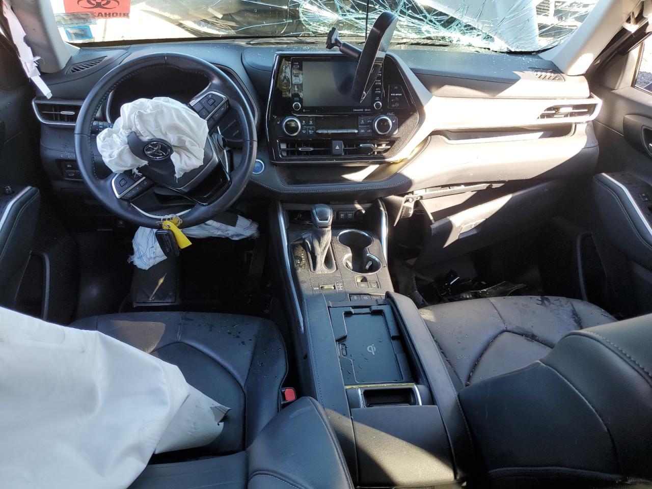 2021 Toyota Highlander Hybrid Xle VIN: 5TDGBRCHXMS021150 Lot: 85159935