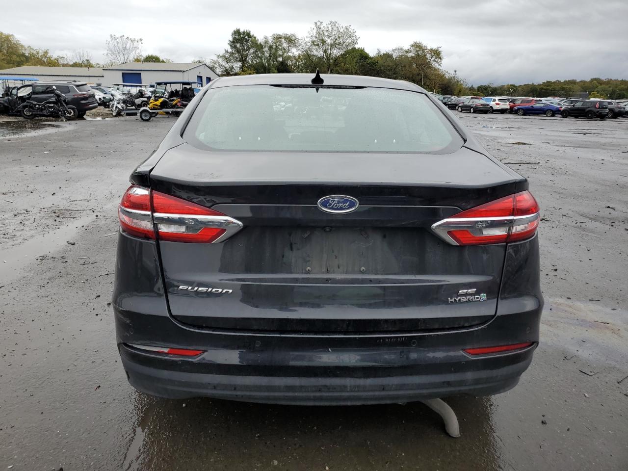 2019 Ford Fusion Se VIN: 3FA6P0LUXKR158018 Lot: 85835255