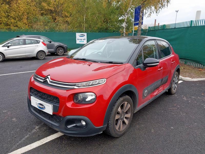 2019 CITROEN C3 1.2 PURETECH 83 FLAIR 5DR for sale at Copart ST HELENS