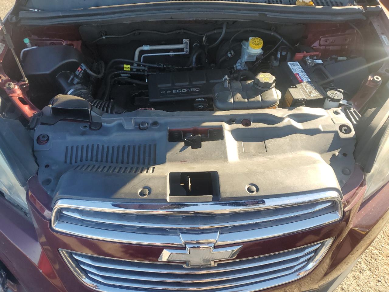 2016 Chevrolet Trax Ltz VIN: 3GNCJMSB8GL162740 Lot: 90539825