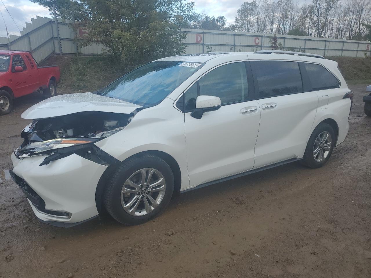 TOYOTA SIENNA 2022. Lot# 86778415. VIN 5TDESKFC1NS055980. Photo 1