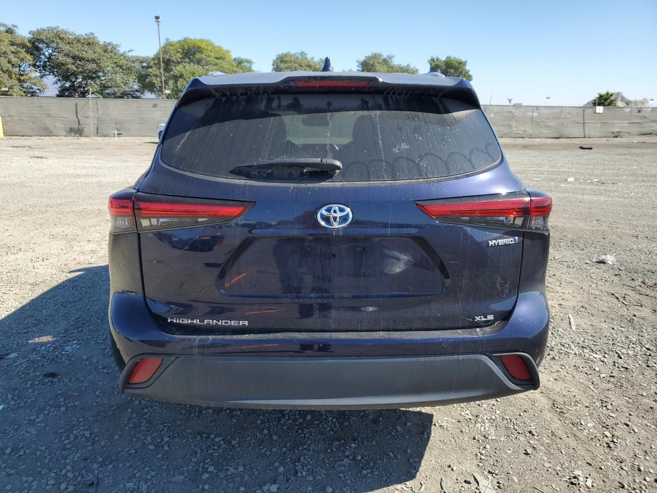 2021 Toyota Highlander Hybrid Xle VIN: 5TDGARAH6MS508495 Lot: 82672575