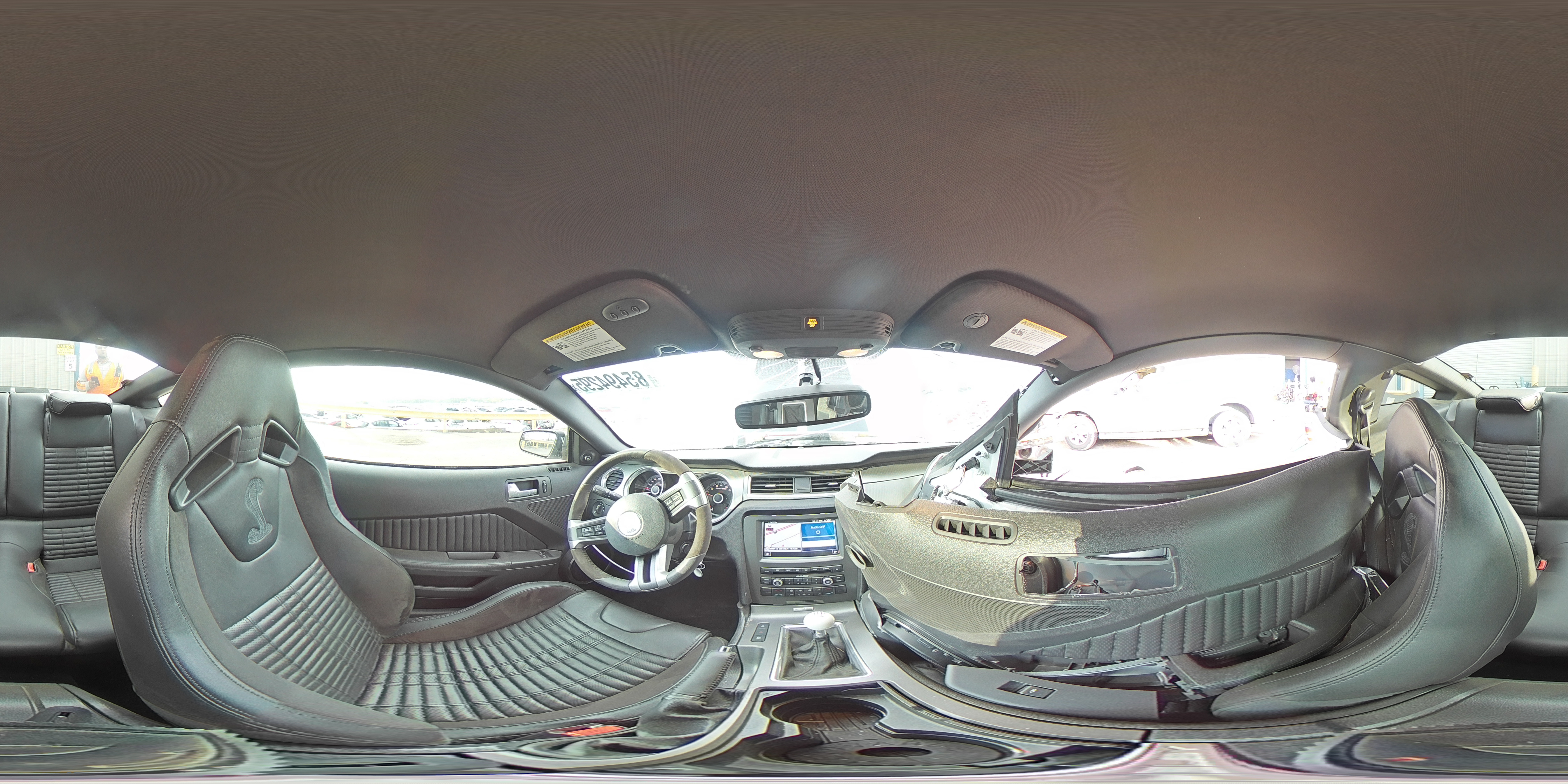 2014 Ford Mustang Shelby Gt500 VIN: 1ZVBP8JZ0E5261118 Lot: 85494295