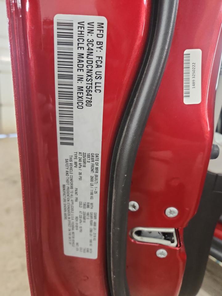 2025 Jeep Compass Limited VIN: 3C4NJDCNXST564780 Lot: 90835115