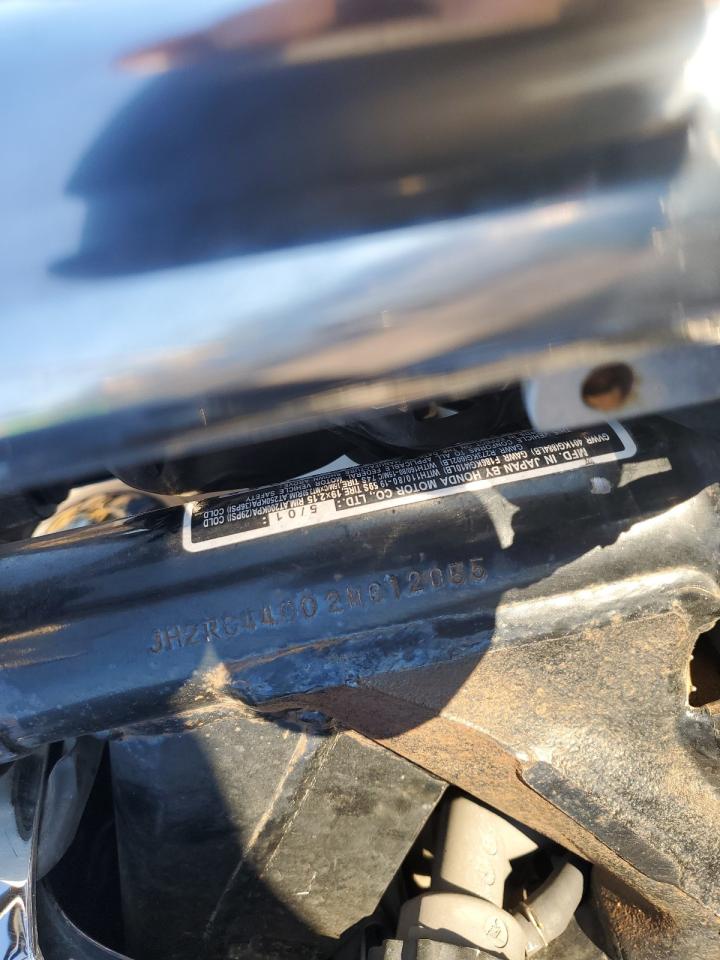 2002 Honda Vt750 Dc VIN: JH2RC44002M612055 Lot: 82381055