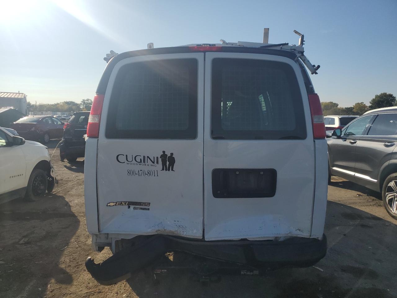 2015 Chevrolet Express G2500 VIN: 1GCWGFCF0F1220315 Lot: 86242975