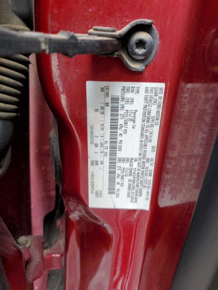 2014 Ford C-Max Sel VIN: 1FADP5BU5EL513654 Lot: 85197685