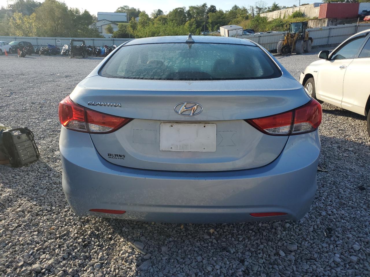 2012 Hyundai Elantra Gls VIN: KMHDH4AE9CU244430 Lot: 84876625