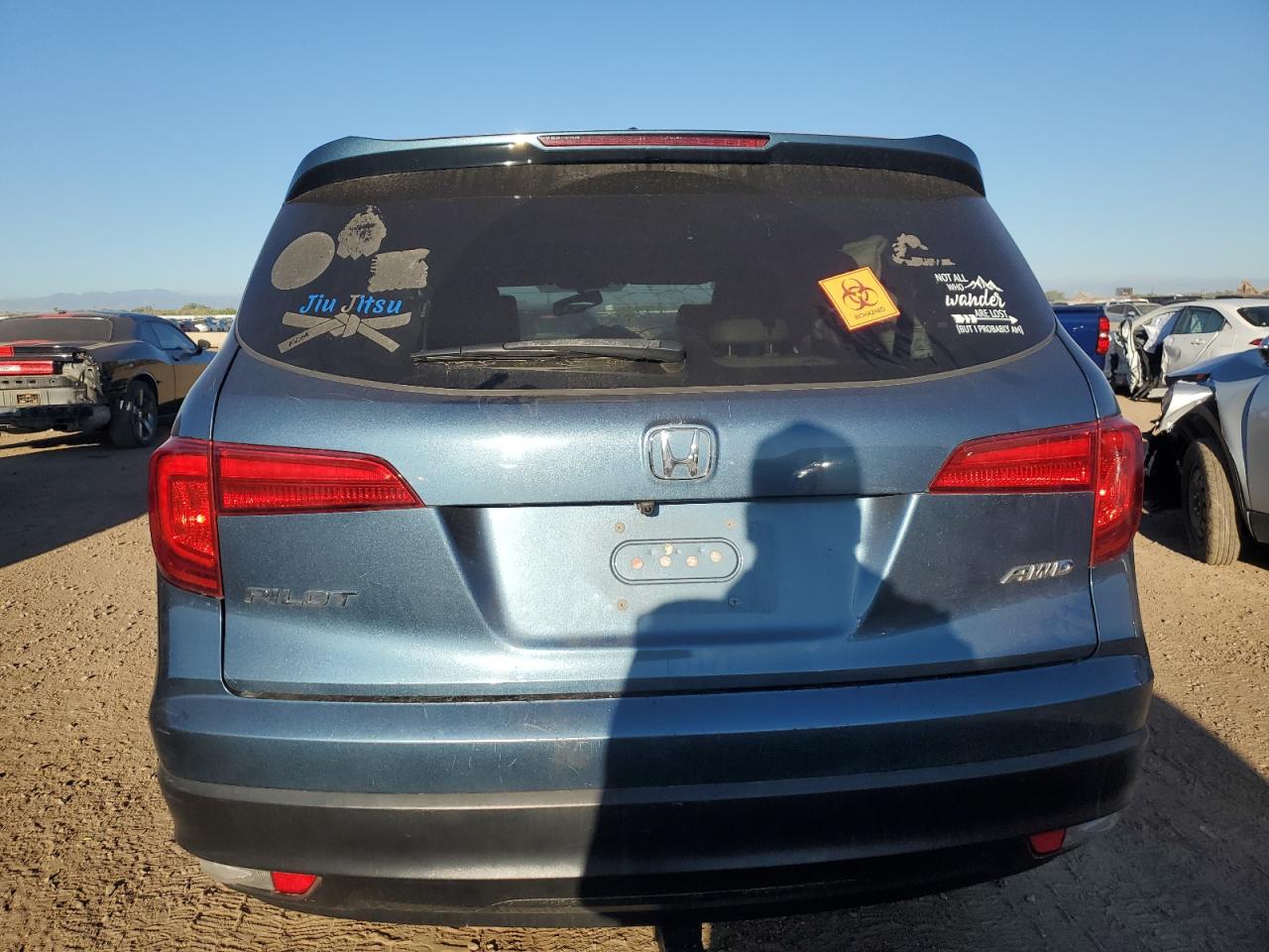 2016 Honda Pilot Exl VIN: 5FNYF6H53GB013244 Lot: 84976615