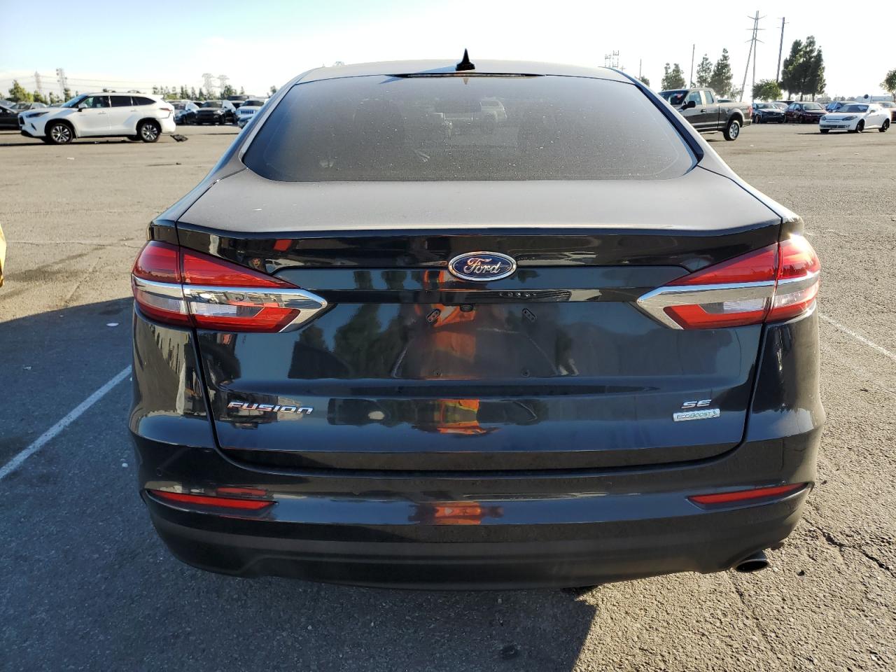 2019 Ford Fusion Se VIN: 3FA6P0HD9KR122457 Lot: 91009565