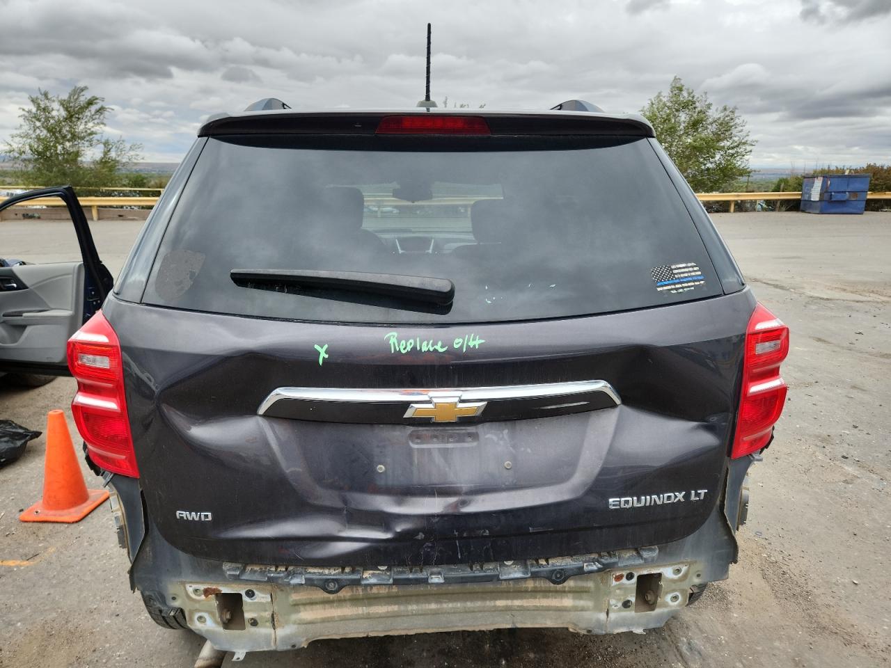 2016 Chevrolet Equinox Lt VIN: 2GNFLFEK6G6158124 Lot: 86122495