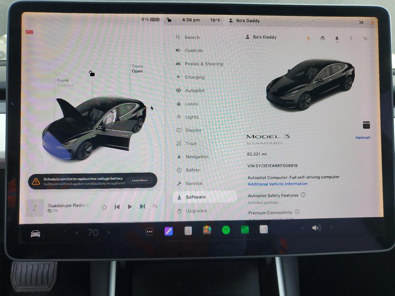 2019 Tesla Model 3 VIN: 5YJ3E1EA6KF508919 Lot: 86152565