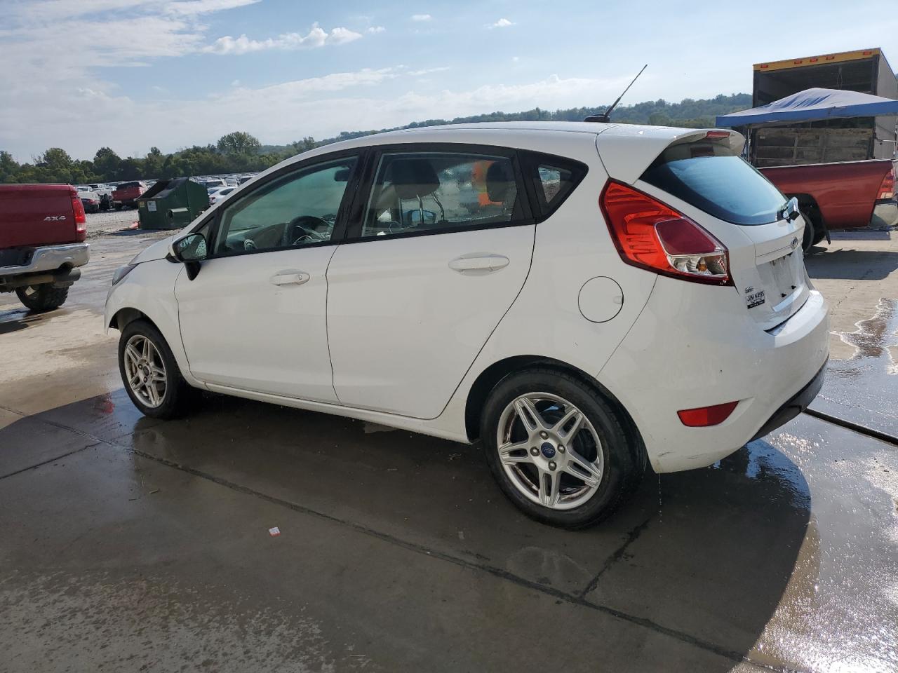 2019 Ford Fiesta Se white null gasoline 3FADP4EJ3KM152947 photo #3