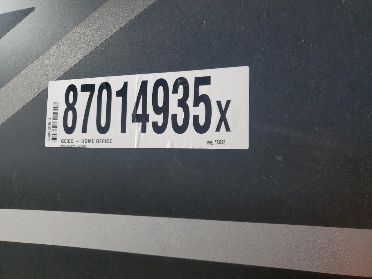 2022 Grand Desi Camper VIN: 573TT3720N8823073 Lot: 87014935