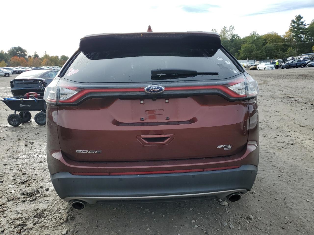 2016 Ford Edge Sel VIN: 2FMPK4J80GBB00480 Lot: 86828825