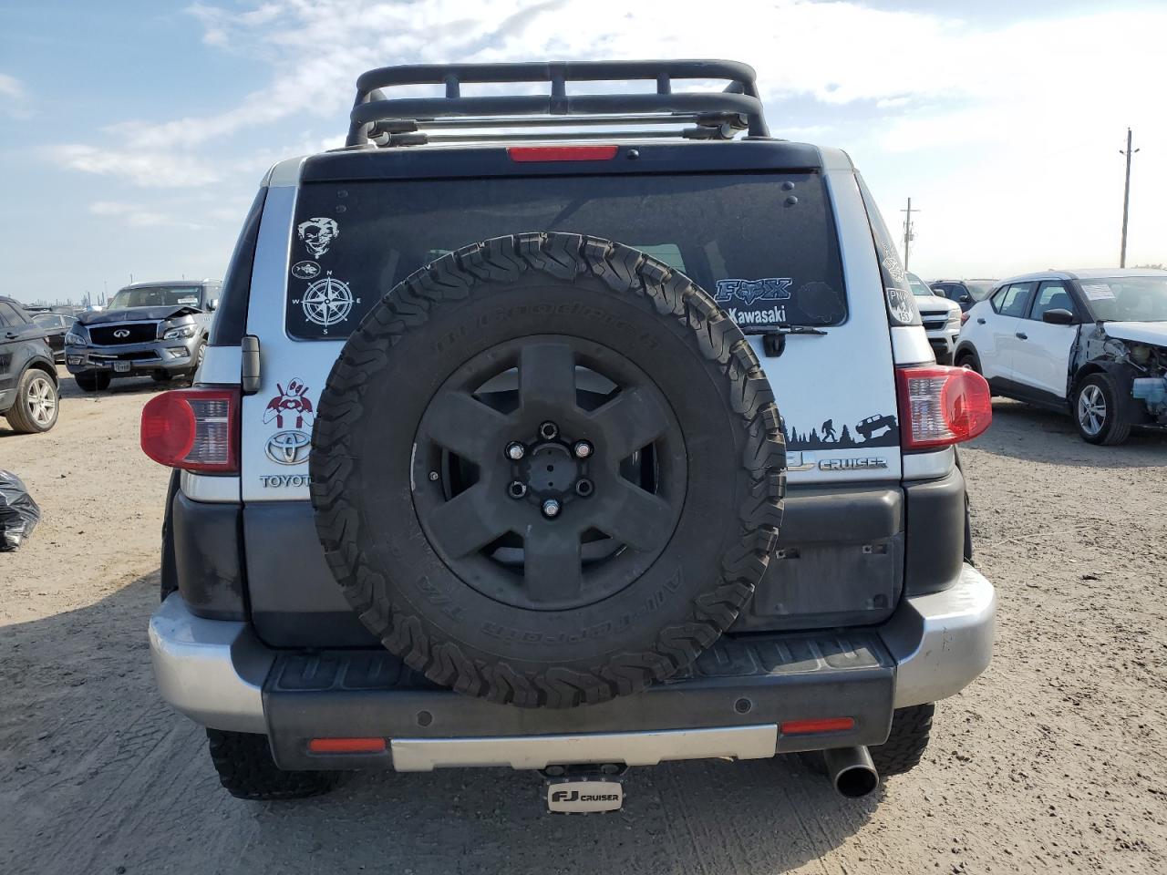 2008 Toyota Fj Cruiser VIN: JTEZU11F88K001834 Lot: 89811855