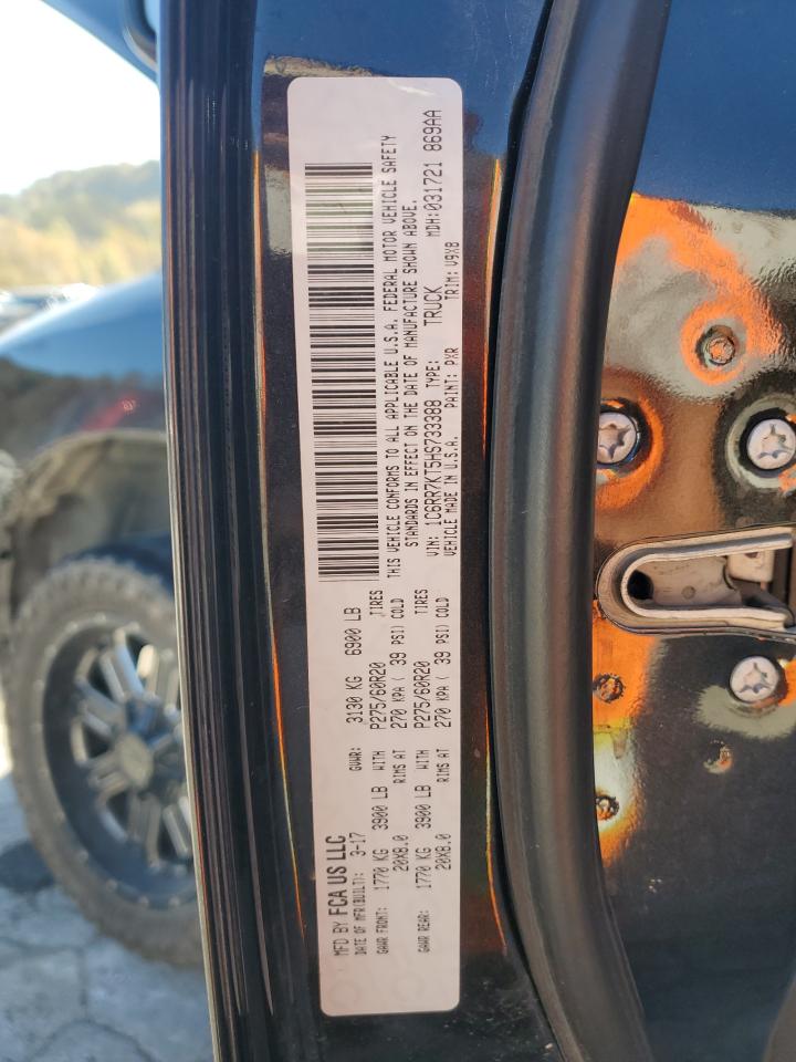 2017 Ram 1500 St VIN: 1C6RR7KT5HS733388 Lot: 87030225