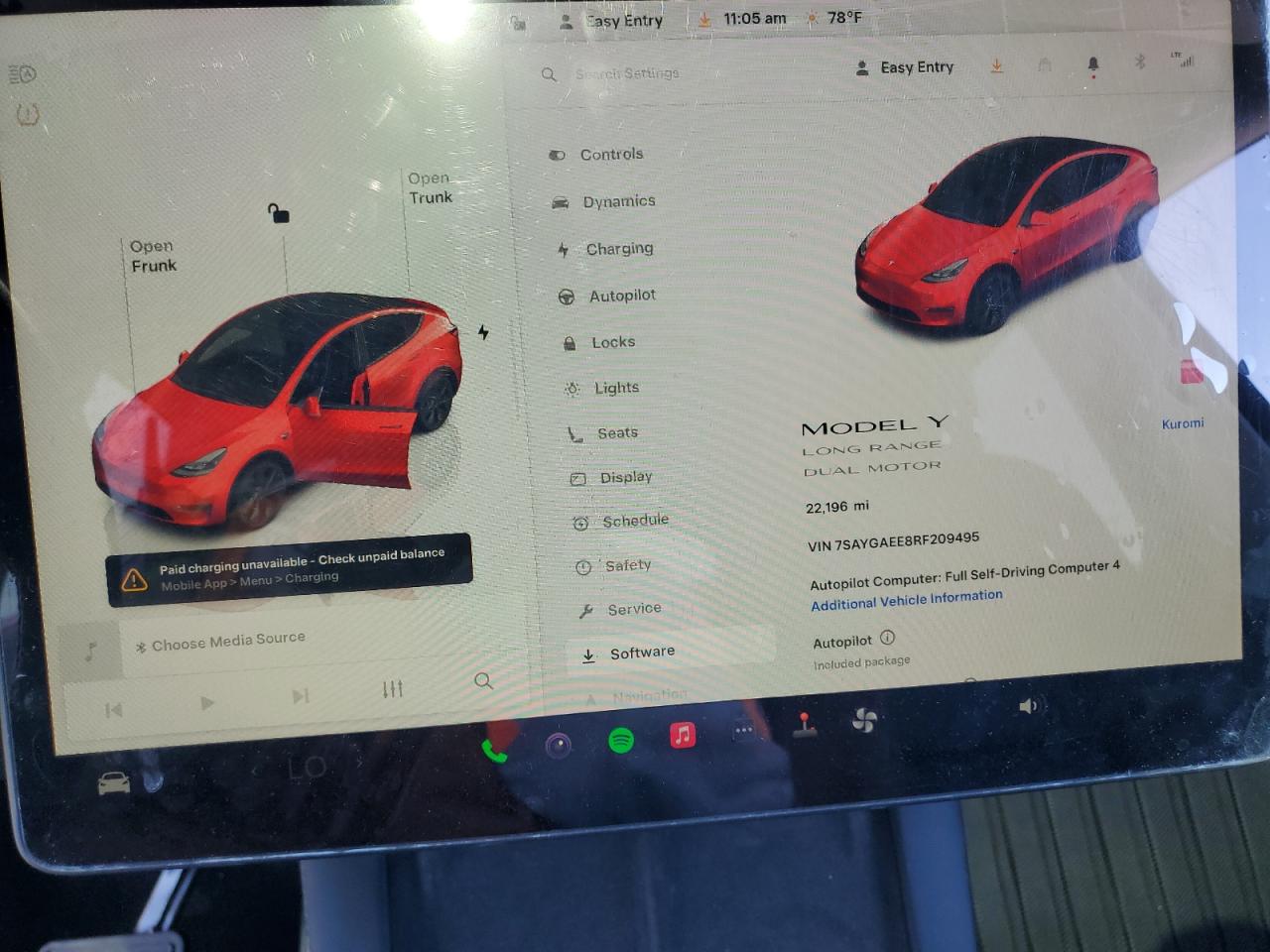 2024 Tesla Model Y VIN: 7SAYGAEE8RF209495 Lot: 90871775