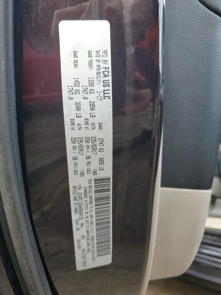 2017 Chrysler Pacifica Touring VIN: 2C4RC1DG0HR684125 Lot: 86835125