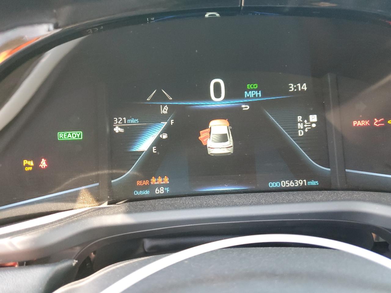 2021 Toyota Mirai Xle VIN: JTDAAAAA1MA002645 Lot: 86121685