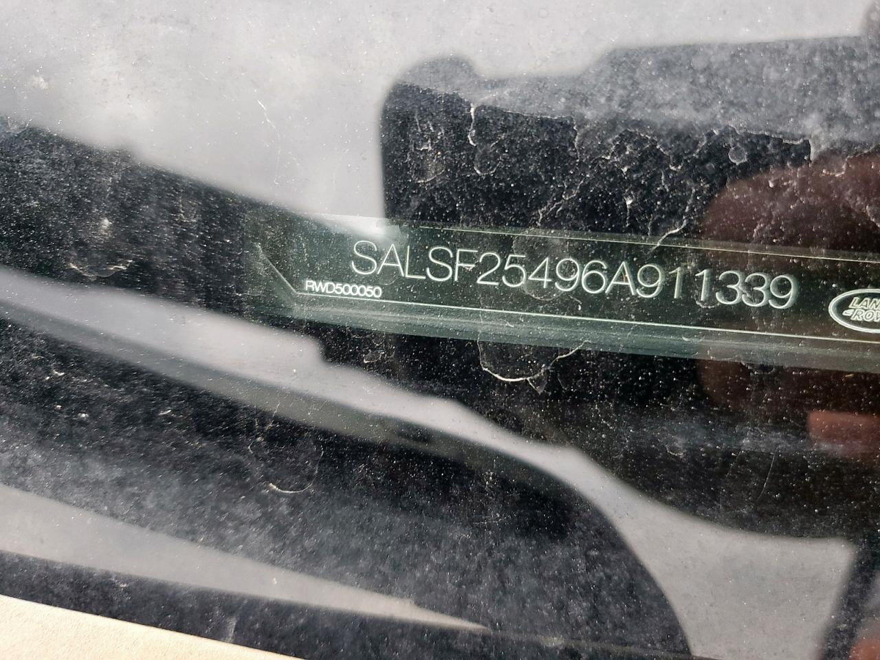 2006 Land Rover Range Rover Sport Hse VIN: SALSF25496A911339 Lot: 82336895