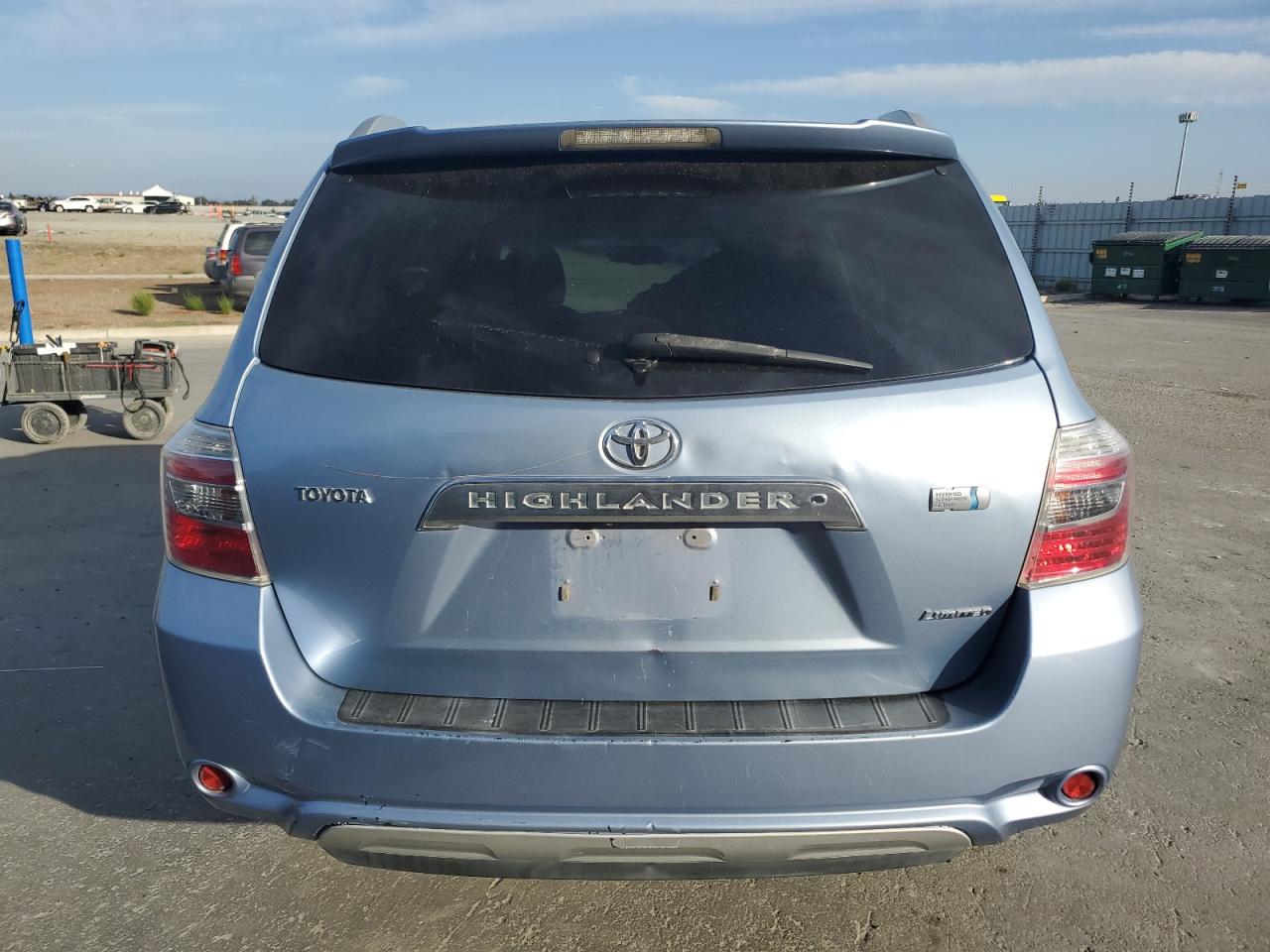 2008 Toyota Highlander Hybrid Limited VIN: JTEEW44A582006323 Lot: 85654205