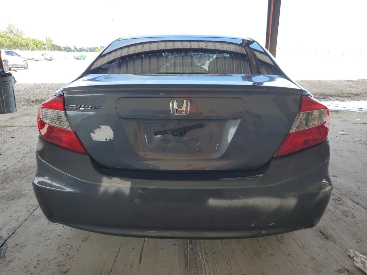 2012 Honda Civic Lx VIN: 2HGFB2F55CH611615 Lot: 87037015