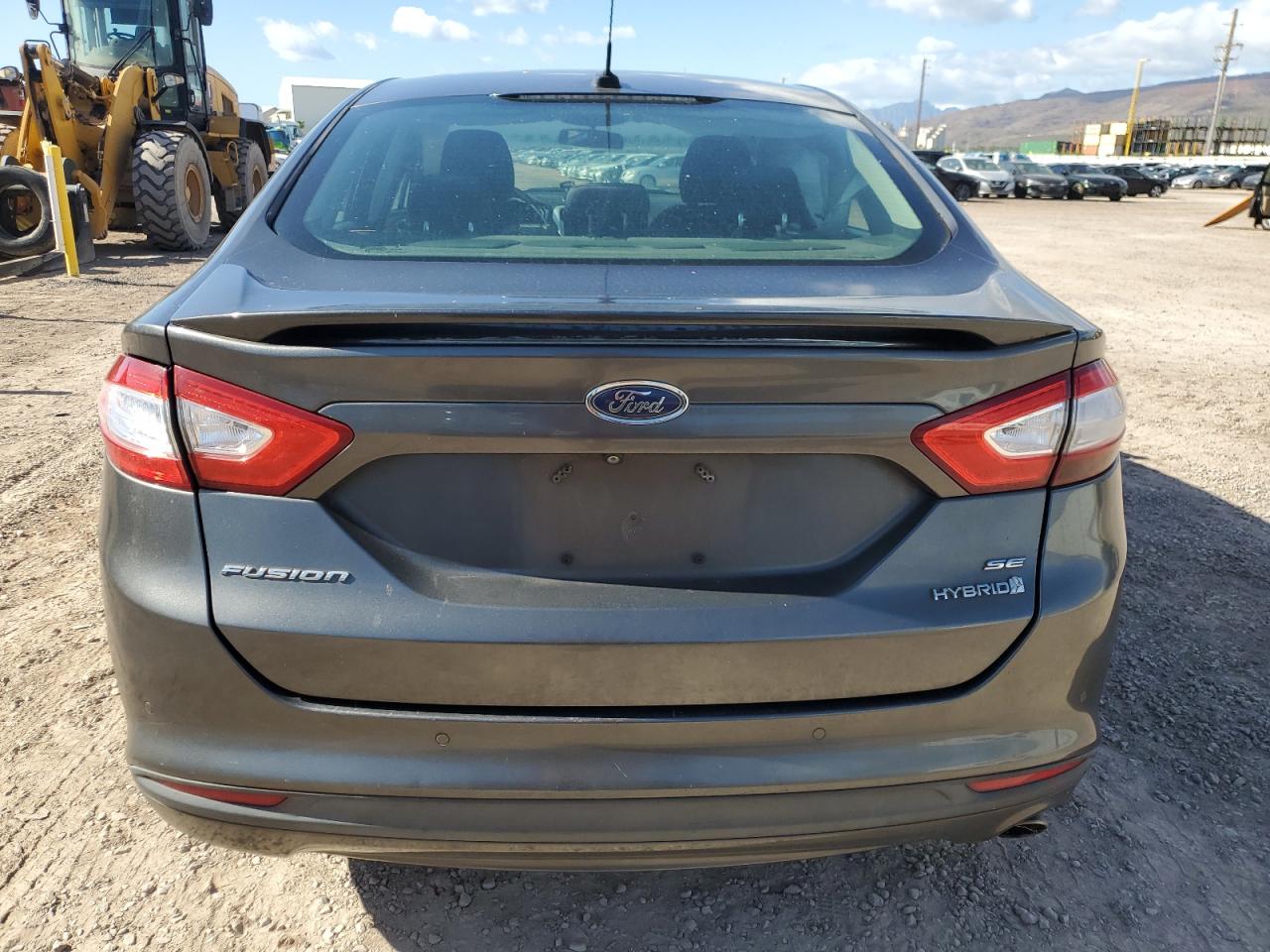 2016 Ford Fusion Se Hybrid VIN: 3FA6P0LU1GR123407 Lot: 82785155