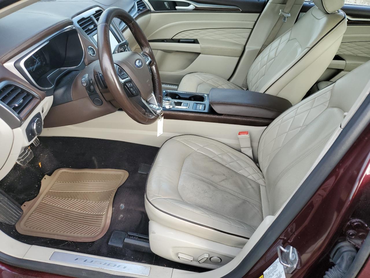 2017 Ford Fusion Titanium VIN: 3FA6P0D95HR288811 Lot: 86778125