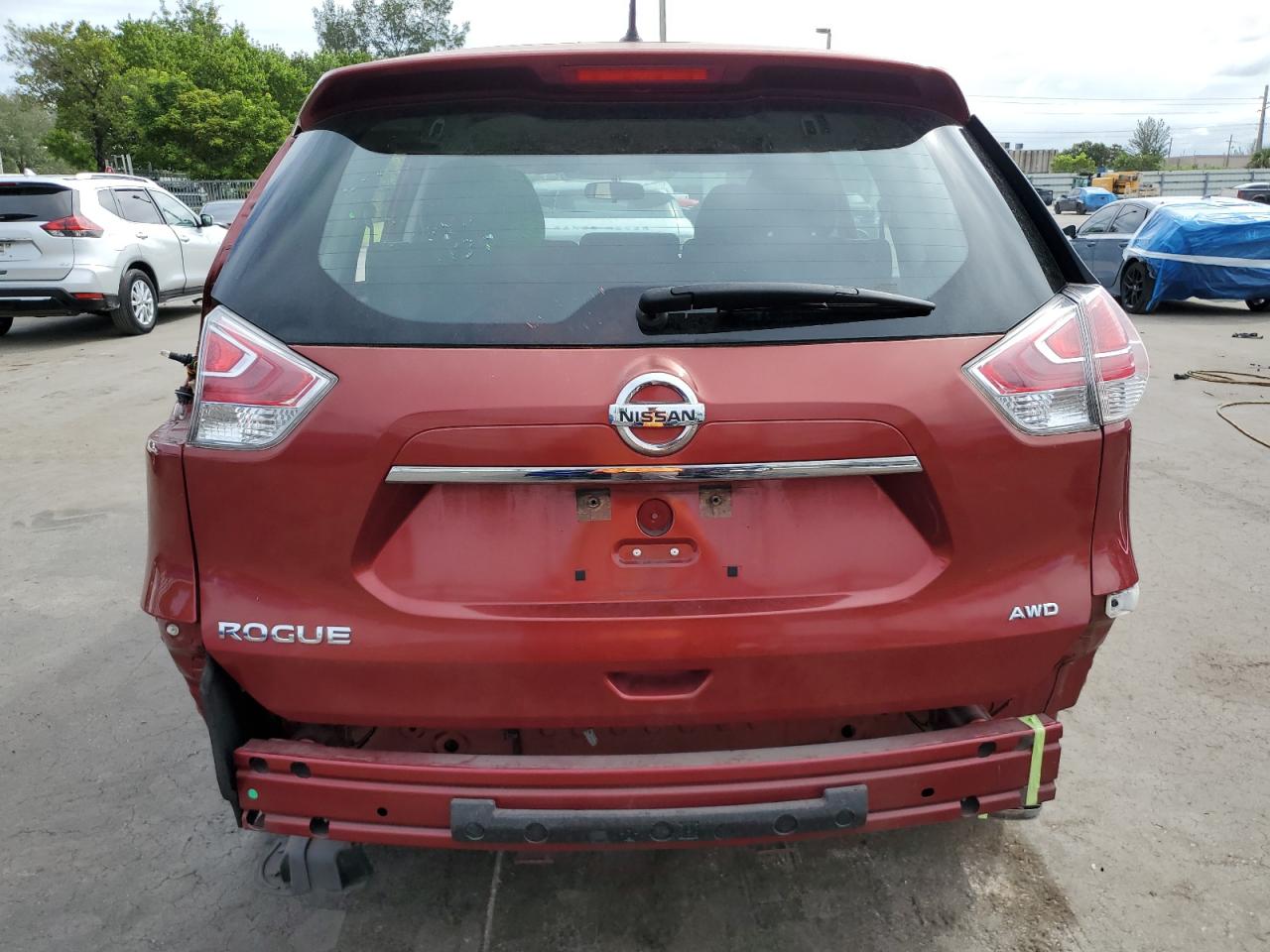 2015 Nissan Rogue S VIN: KNMAT2MV6FP533693 Lot: 86126705