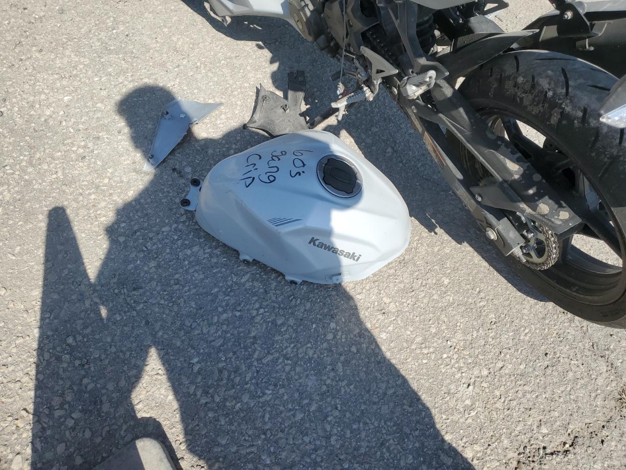 2025 Kawasaki Ex500 VIN: ML5EXGG19SDA69822 Lot: 84071625