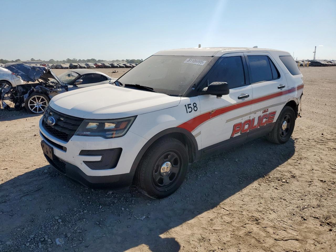 2017 Ford Explorer Police Interceptor VIN: 1FM5K8AR9HGE39952 Lot: 81106995