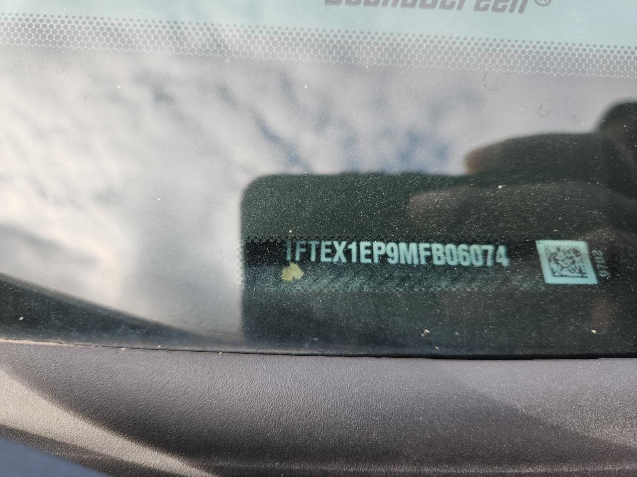 2021 Ford F150 Super Cab VIN: 1FTEX1EP9MFB06074 Lot: 86503225