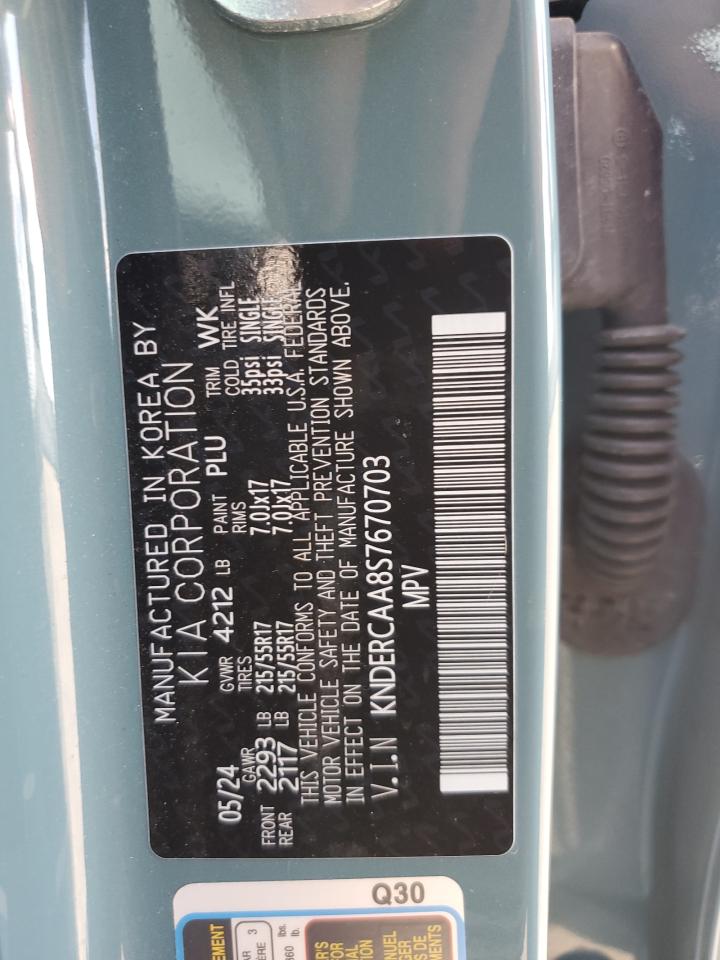 2025 Kia Seltos Ex VIN: KNDERCAA8S7670703 Lot: 85766425