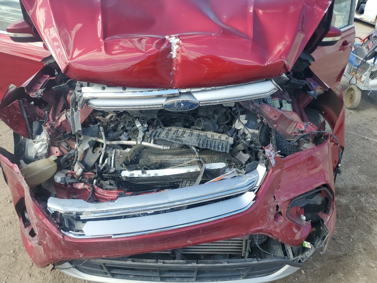 2017 Ford Escape Titanium VIN: 1FMCU9J97HUB15147 Lot: 82276385